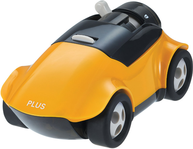 PLUS 普樂士 汽車削鉛筆機 FS-660, 黃色, 1個