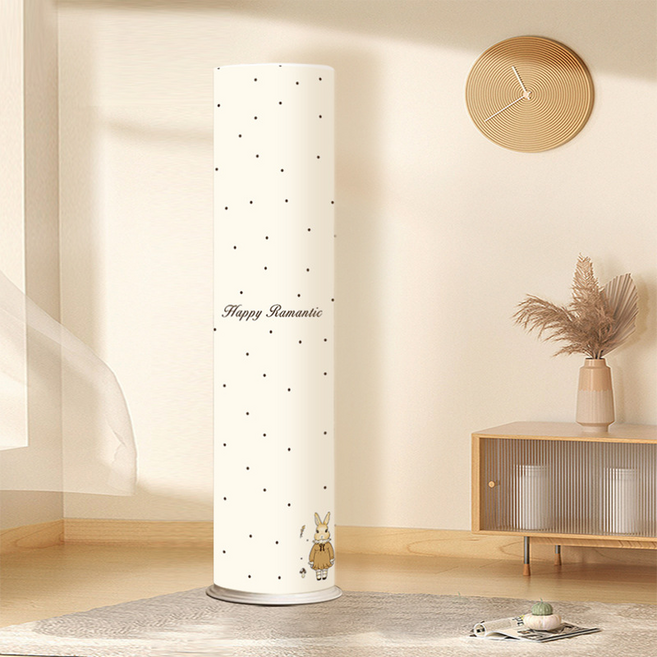 모디시 스탠드 고급 원형 스판 에어컨 커버, 레트로래빗 3