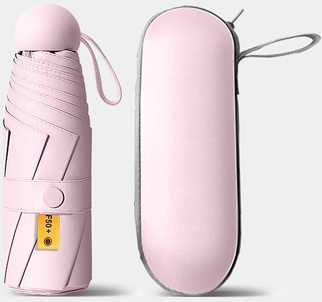 5단 미니 경량 암막 양우산 + 케이스 세트