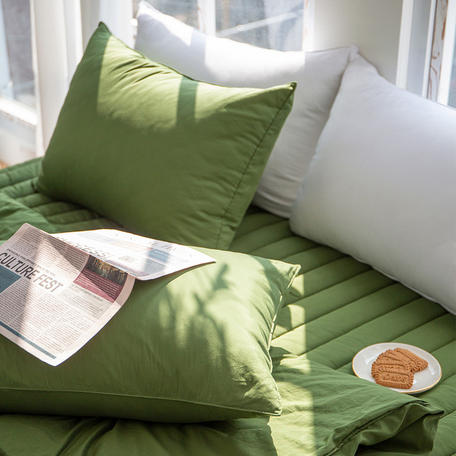 그래이불 오가닉 듀폰소로나 건조기 사용 가능 베개커버