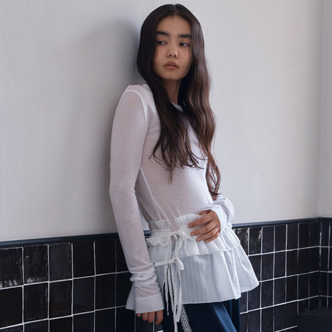 38컴온커먼 여성용 Tencel Layering Top