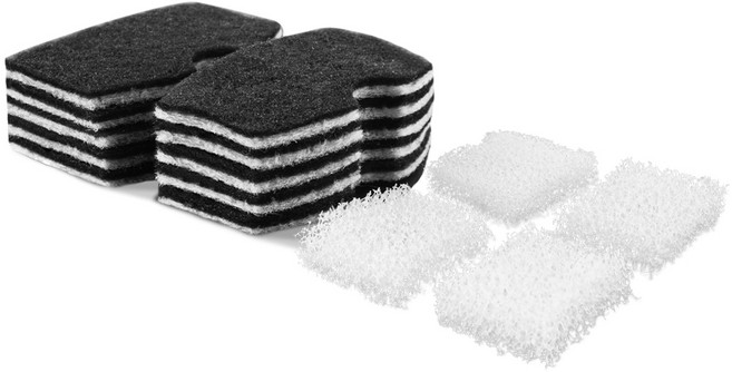 바비온 반려동물 RWF-C3 호환 급수기용 정수필터 + 펌프 프리필터 세트 PF-C3, 1세트