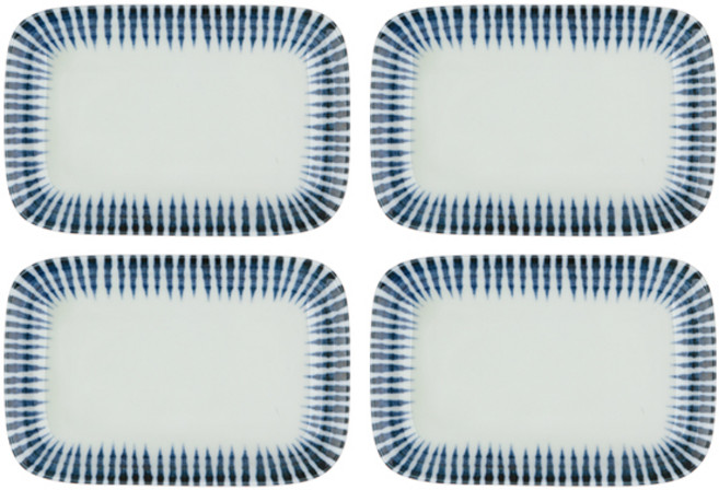 니코트 산토리 사각접시, 4개