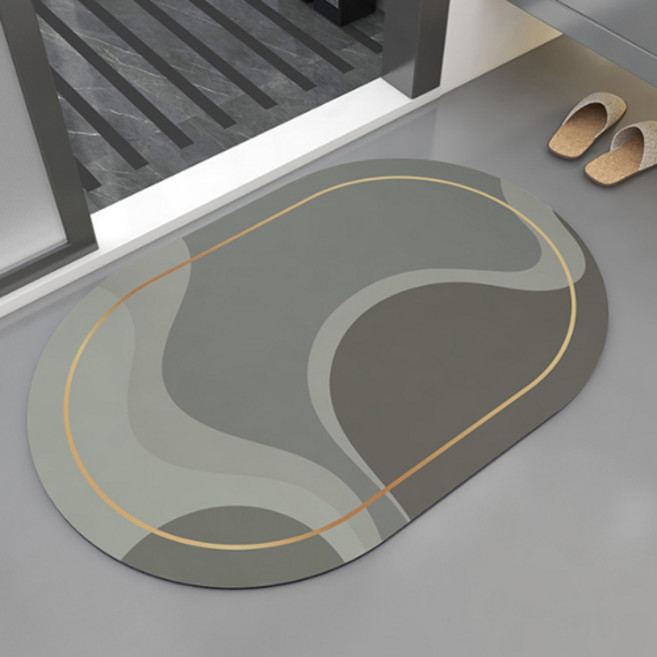 미니멀 컬러 웨이브 뽀송 매트 S, 그레이