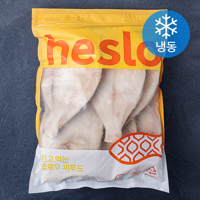 해슬로 깔끔한 손질 가자미 (냉동), 2kg, 1팩