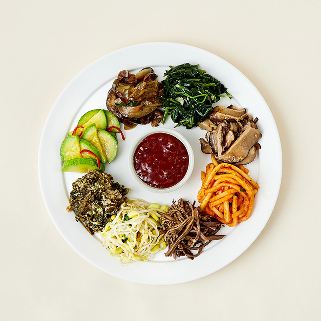 압구정 예향 국내산 나물로 만든 비빔밥 세트, 360g, 1개