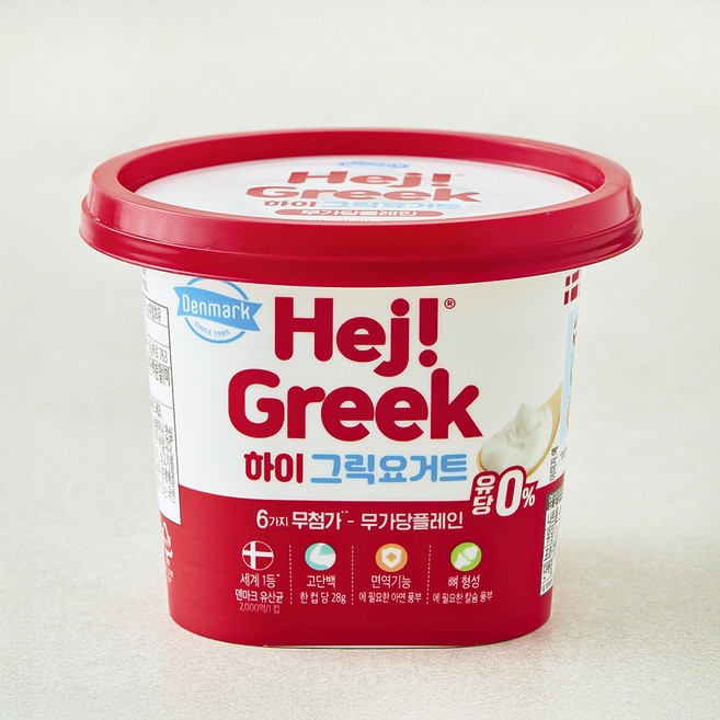 덴마크 하이 그릭요거트, 400g, 1개, 1개입
