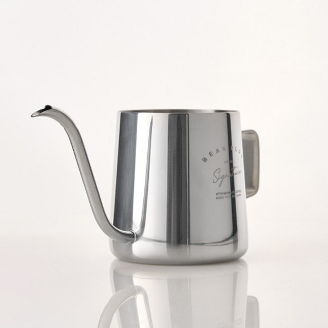 빈플러스 미니 핸드드립 주전자 실버, 250ml, 1개, 단품