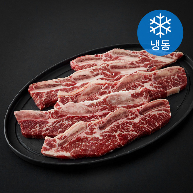 미국산 LA꽃갈비 실링팩 (냉동), 1개, 1.4kg