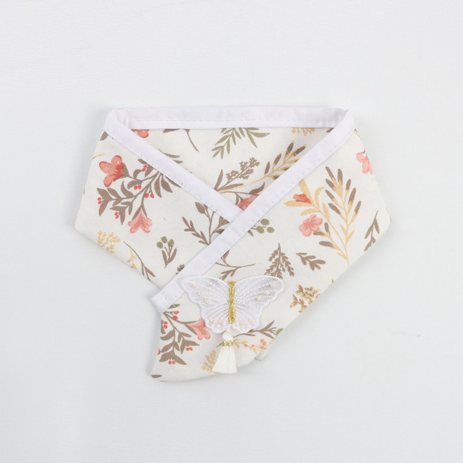 리토가토 강아지 단아 한복 케이프, 백색, 1개