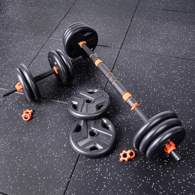 아나바 트라이 무게 조절 덤벨 바벨 세트 20kg, 1세트, 단품