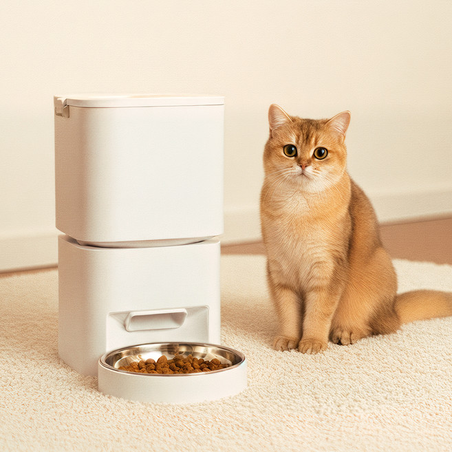 디클펫 반려동물 자동급식기 CT-330, 화이트, 1.59kg, 1개