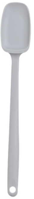 키친팩토리 파스텔 실리콘 미니볶음스푼, 그레이, 1개