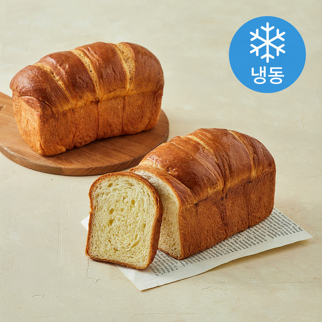 페피트파리 브리오슈 식빵 2개입 (냉동), 400g, 1개