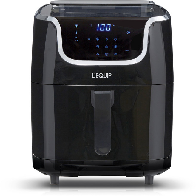 리큅 스팀 에어프라이어 7L, LAF-EB704 BK, 블랙