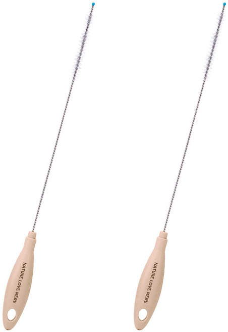 네이쳐러브메레 빨대 세척솔, 2개, 누디브라운