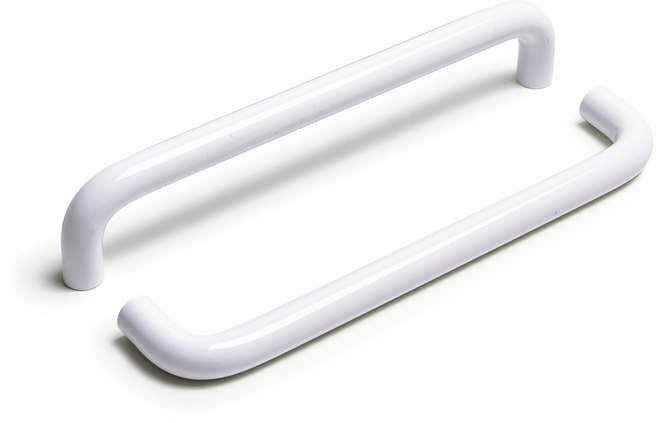 손잡이세상 14파이 베이직 2구 가구손잡이 화이트 P224, 2개