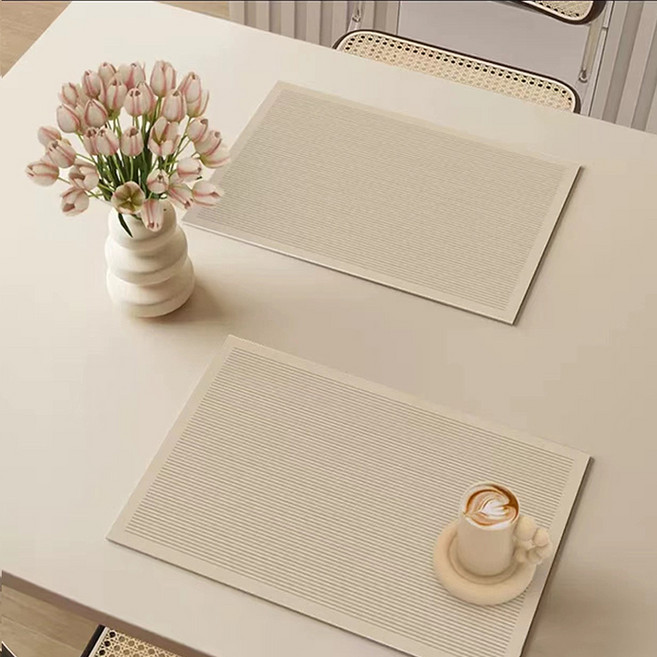 MF商店 北歐硅藻土餐桌墊, D款, 45 x 30 cm, 2個