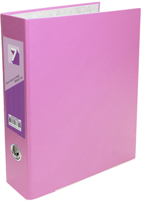 투코비 도노 D링 바인더 3공 A4 7cm, 보라, 1개