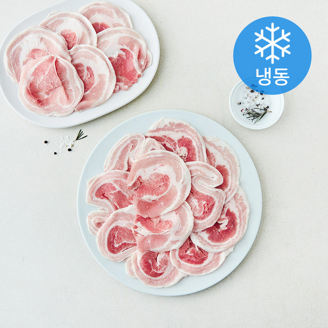 듀록 대패 꽃삼겹살 (냉동), 1개, 2kg