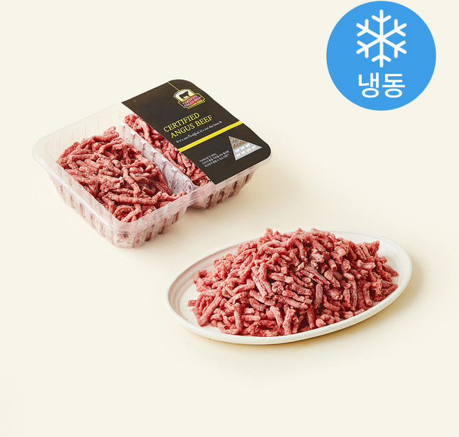 미국산 CAB 앵거스 모둠 다짐육 2개입 (냉동), 1개, 600g