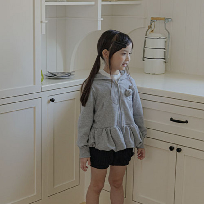 어반레빗 아동용 로지 벌룬 집업 점퍼