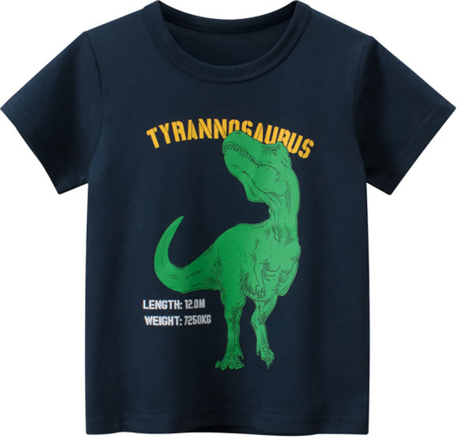 베베니즈 아동용 공룡프린팅 반팔 티셔츠
