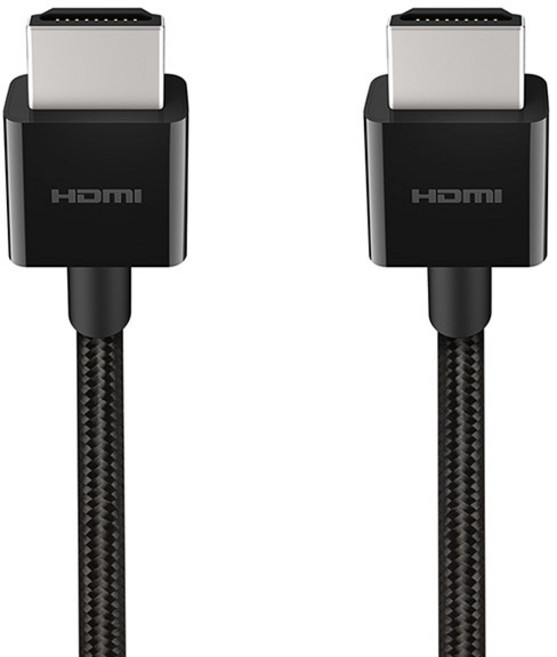 belkin 貝爾金 Fabric 4K HDMI 傳輸線 AV10176bt 黑色, 1m, 1條