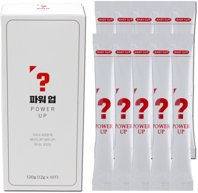 파워업 마시는 포도당 수분충전제, 1개, 120g