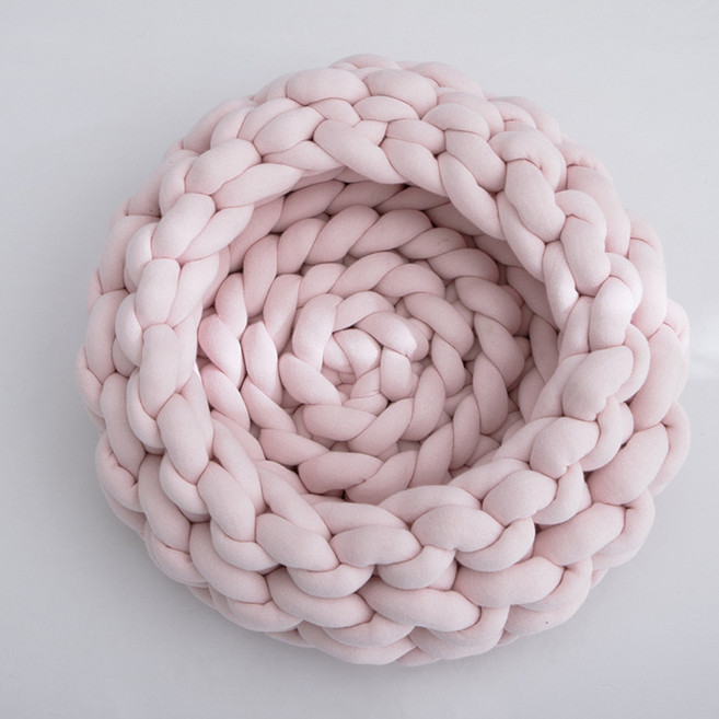 마켓피아 반려동물 핸드메이드 diy재료 집 55cm, 1개, 02 라이트 핑크