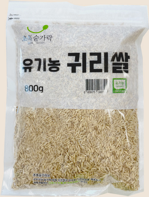 초록숟가락 유기농 귀리쌀, 1개, 800g