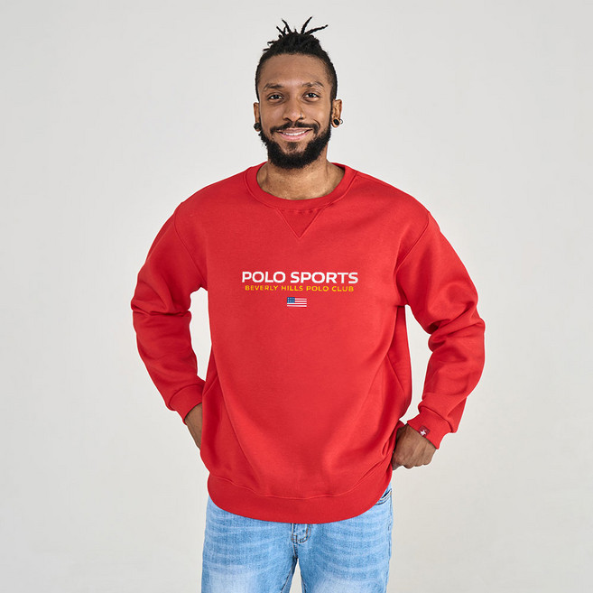 비버리힐스폴로클럽 선셋 스포츠 기모 보온 맨투맨 CPM9T32