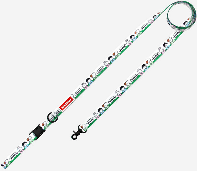 키니키니 포레스트 프렌즈 리드줄, 그린, 1개