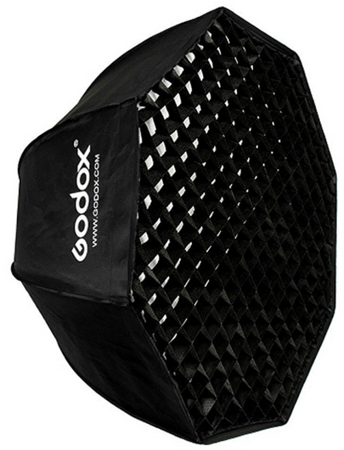 고독스 엄브렐러 소프트박스 팔각 120cm + 그리드, 1세트, SB-USW Octa 120