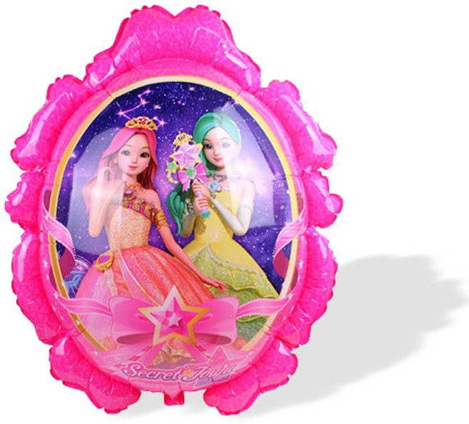 시크릿쥬쥬 캐릭터 풍선 60cm, 혼합색상, 1개