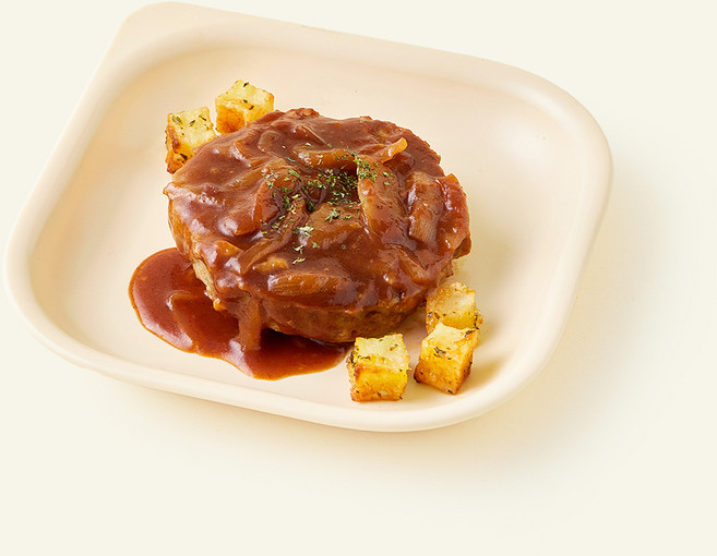 킨더가든 우리아이 함박 스테이크, 100g, 1개