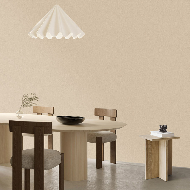 나무플러스 친환경 소나무 목분 아토피케어 새집증후군방지 벽지, 500-9 베이지