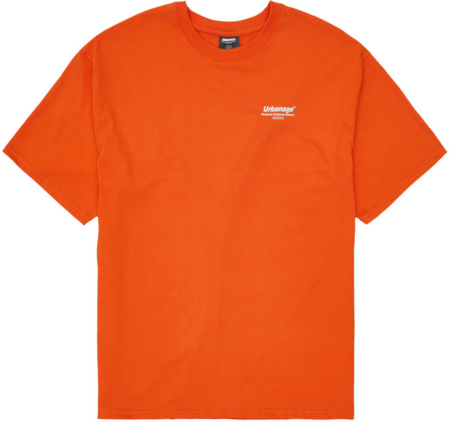 어반에이지 컬러센슈얼 서클 로고 오버 반팔 티셔츠