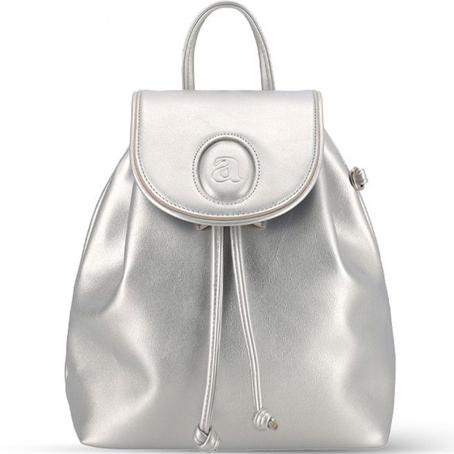 ALICE MARTHA 女用貝尼後背包, 銀