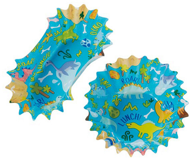 토루네 아기자기 공룡 반찬컵 타원형 12p + 원형 10p 세트 P3611, 22개입, 1세트