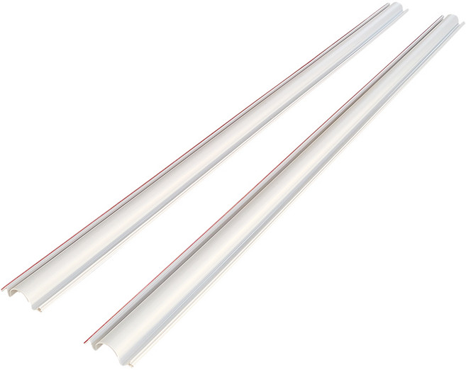 아이손 문틈 손끼임방지 비주름형 후면보호대 1100mm, 화이트, 2개