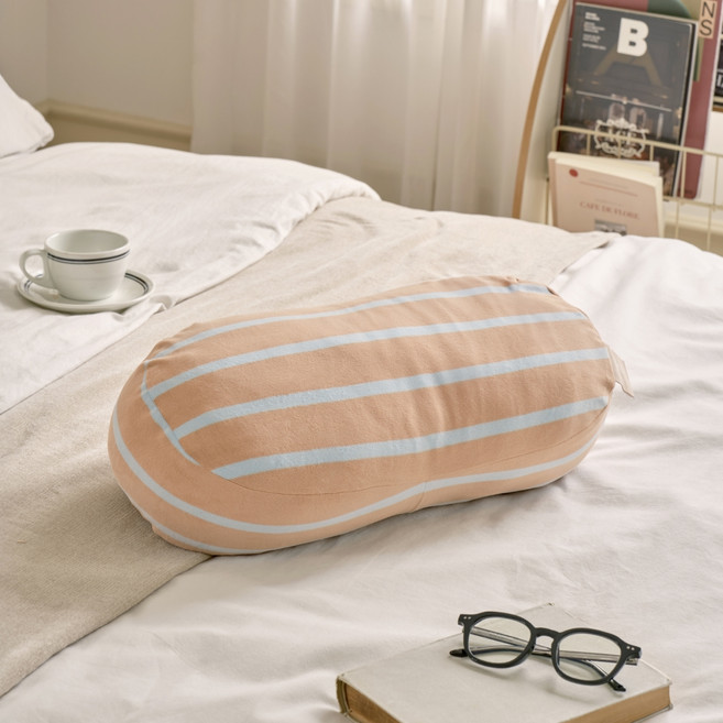 모던하우스 말랑핏 극세사 미니 멀티쿠션 솜포함, 코지브라운