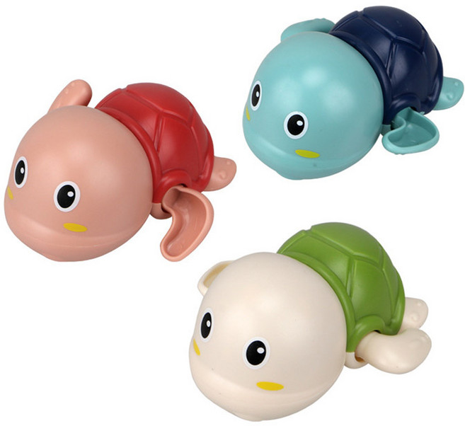 딩동펫 반려동물 헤엄치는 태엽 삼총사 장난감 3종 세트, 거북이, 1세트