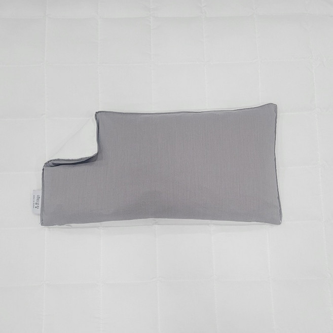 아띠블랑 양면 모달 베개, 화이트 + 그레이, 1개
