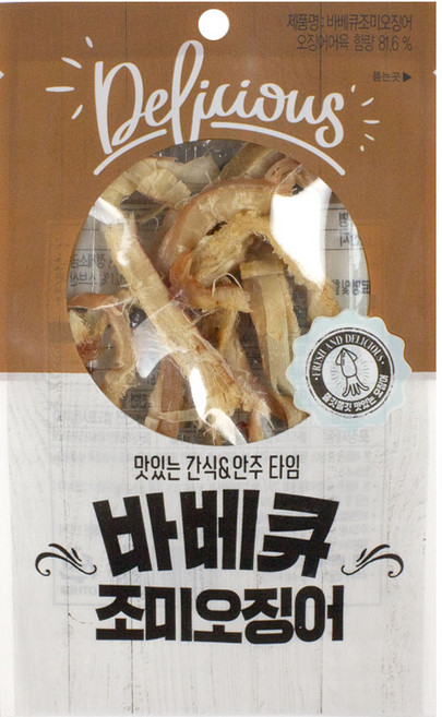 리프레쉬 바베큐 조미 오징어, 20g, 1개