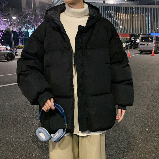 MarketA 男士休閒時尚簡約羽絨外套