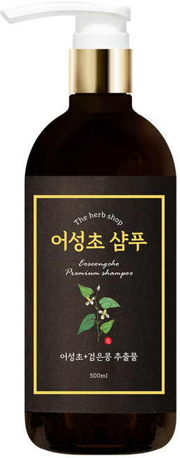 더허브샵 어성초 샴푸, 1개, 500ml