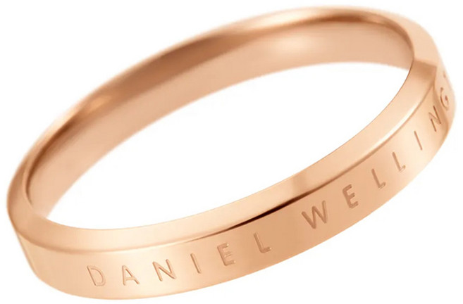 Daniel Wellington 經典簡約風格情侶對戒