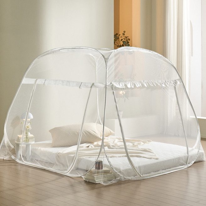 알뜨리 사각사각 원터치 모기장, 화이트