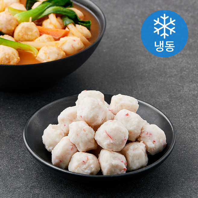 랜시푸드 태국산 크랩피쉬볼 (냉동), 500g, 1개